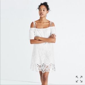 Madewell NWT Eyelet Off The Shoulder Dress